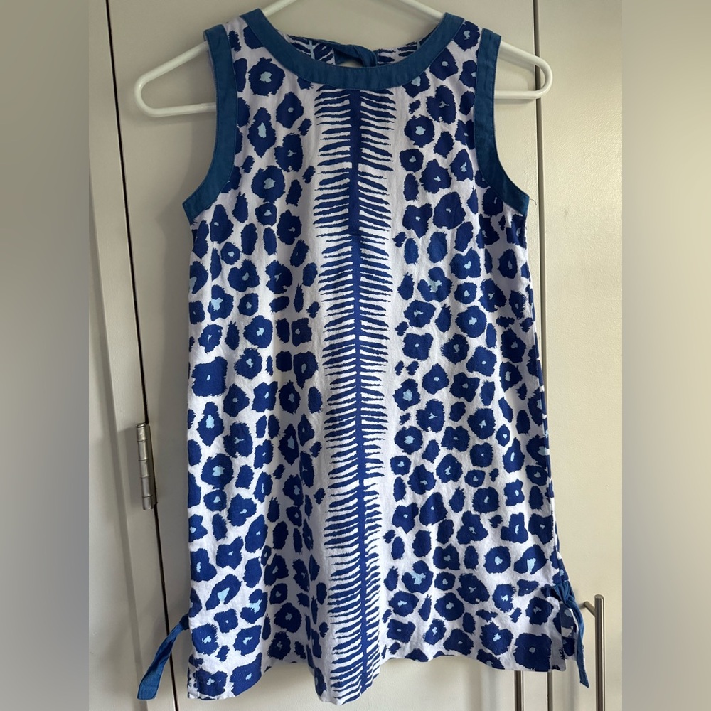 Gretchen Scott Wildcat Blues Shift Dress, 10/12, MSRP